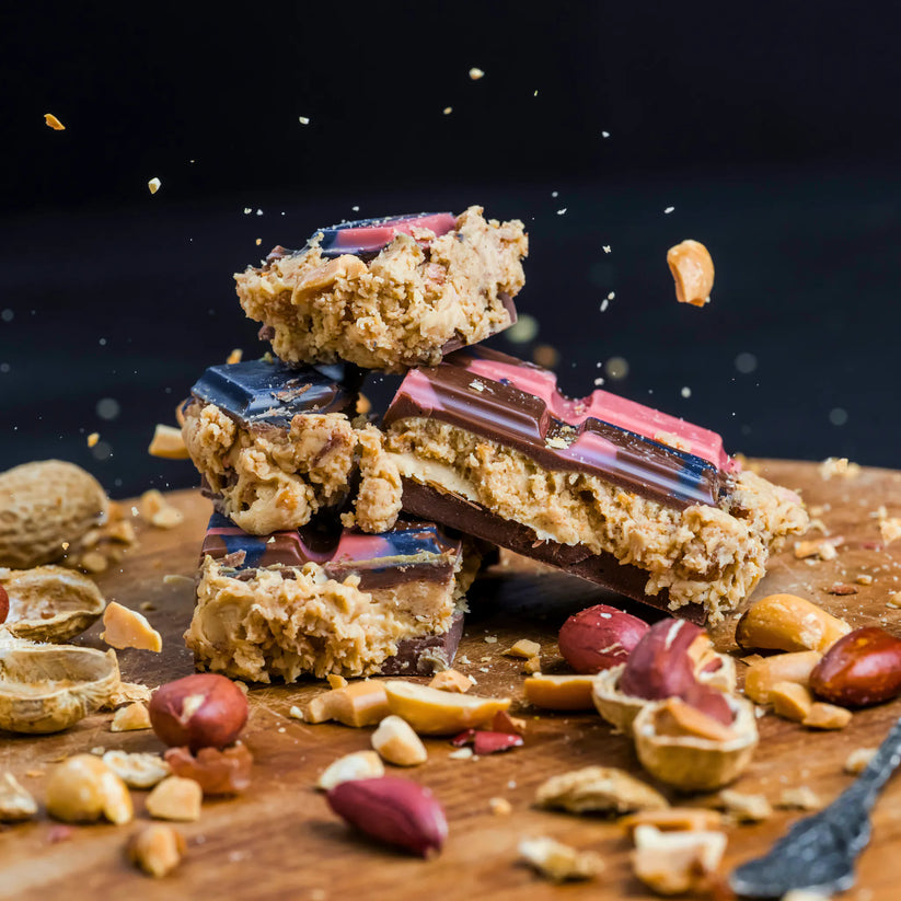 Chocoladereep met Pindakaascrème – Rijk, Romig & Crunchy