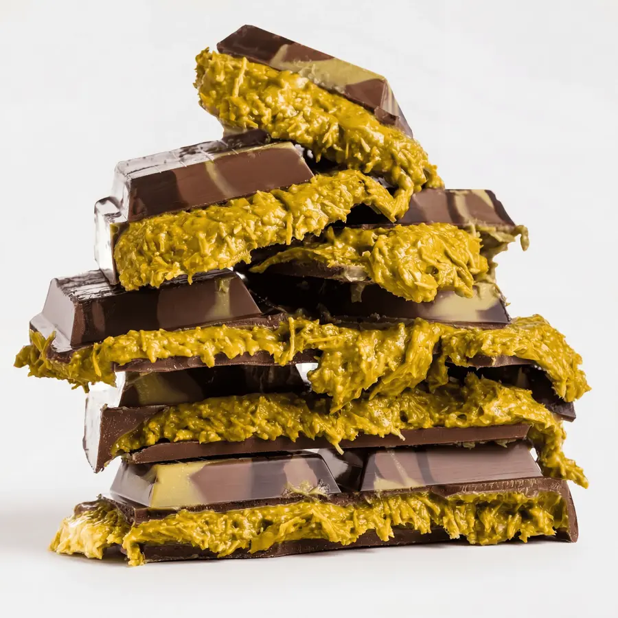 BARRETTA DI CIOCCOLATO DI DUBAI XXL 🍫 | Pistacchio XXL 1kg | Barretto di Dubai