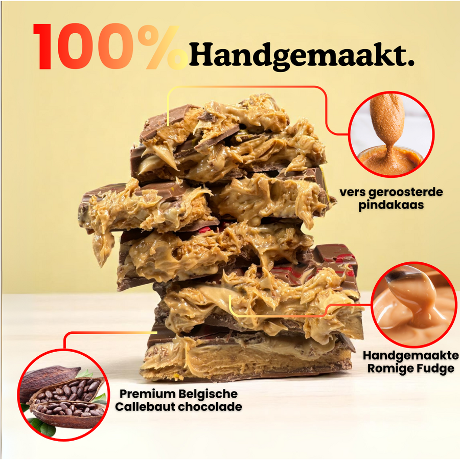 Barretta al Fudge e Burro di Arachidi